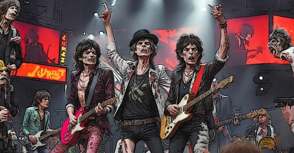 Gimme Zombies: Panic in London as Rolling Stones Mistaken for Undead at Carnaby Street Concert