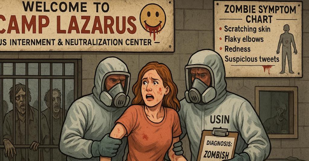 Government Admits It Mistakenly Sent Healthy Woman to Undead Internment Center